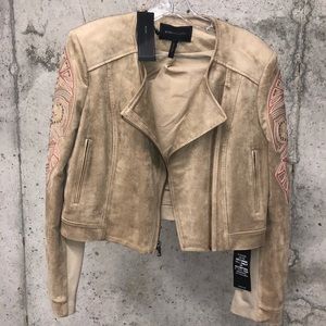 BCBGmaxazria suede jacket